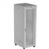 Stovo spinta 19 inch LANBERG FF01-8047-23SL 47U 800x1200 mm pilka su perforuotomis durelėmis
