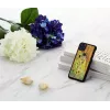 iKins dėklas iPhone 11 Pro Max — juodas bučinio dizainas, apsauginis