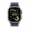 Apple Watch Ultra 3 GPS + Cellular 49mm natūralaus titano korpusas su mėlyna/ryškiai mėlyna Trail Loop juostele - S/M