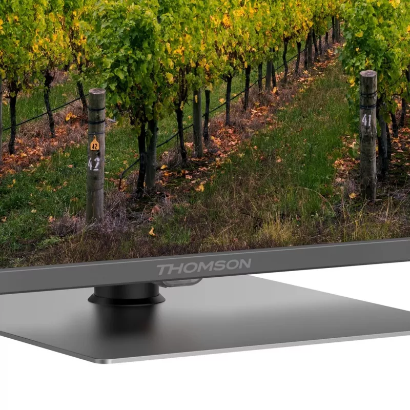 Televizorius THOMSON 50QG5C14 50 colių QLED 4K Ultra HD (3840×2160), Google TV, Wi‑Fi, Pilka
