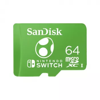 Atminties kortelė SanDisk 64GB MicroSDXC UHS-I SDSQXAO-064G-GN6ZN