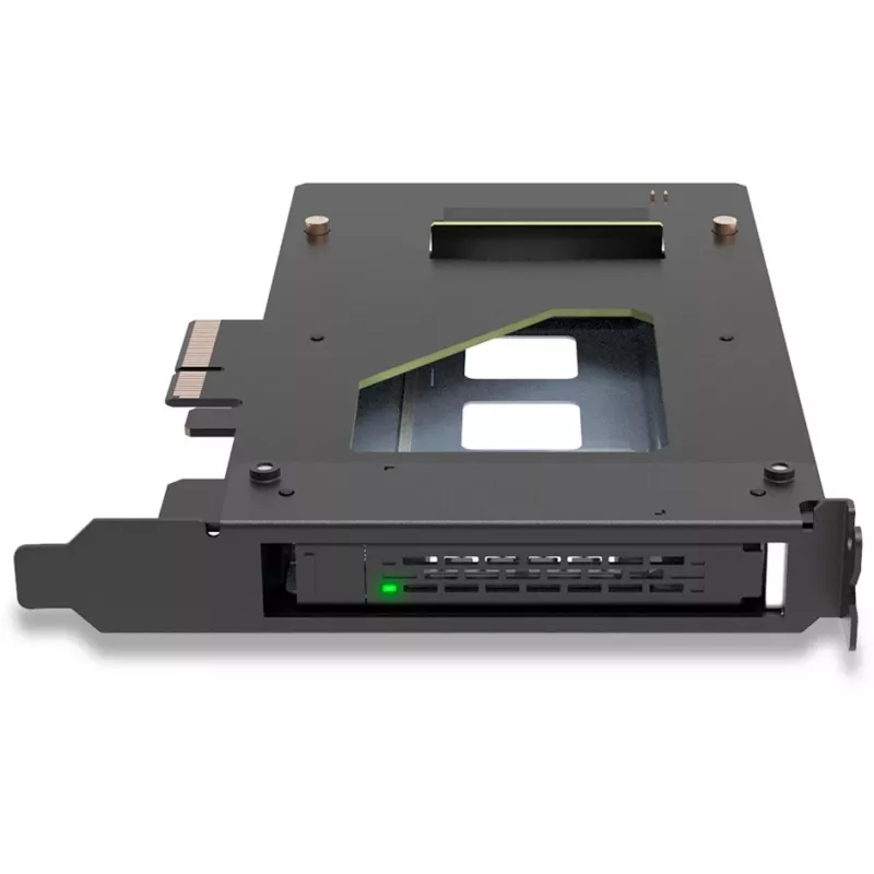 ICY Dock ToughArmor MB111VP-B – mobilus SSD krepšelis 2.5 inch (6,4 cm) NVMe PCIe 4.0 x4 – juodas (MB111VP-B)