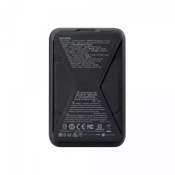 ADATA PR100-12BK belaidis power bankas 10000 mAh LiPo juodas