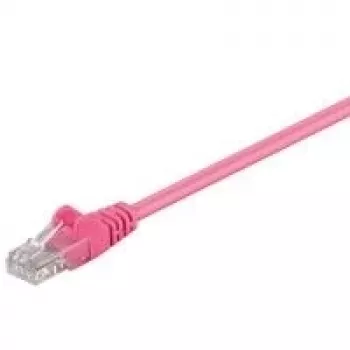 Wentronic 95214-GB Ethernet Patch Cable Magenta