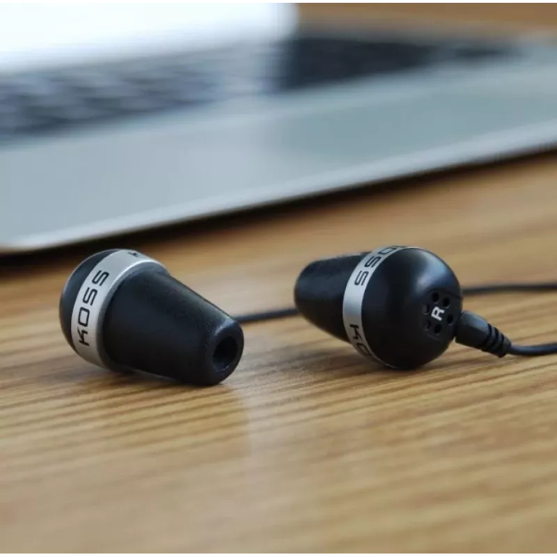 Koss THE PLUG CLASSIC laidinės ausinės, juodos