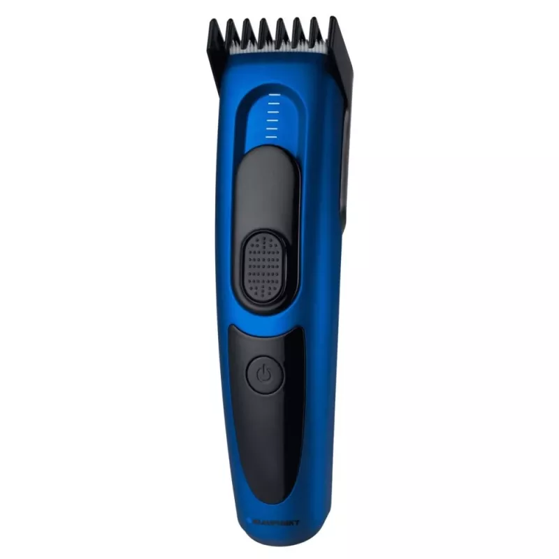 Plaukų kirpimo mašinėlė BLAUPUNKT HCC401 – reguliuojama 3–24 mm, įkraunama, juoda/mėlyna