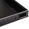 PC korpusas Akasa Plato X7D mažo formato juodas