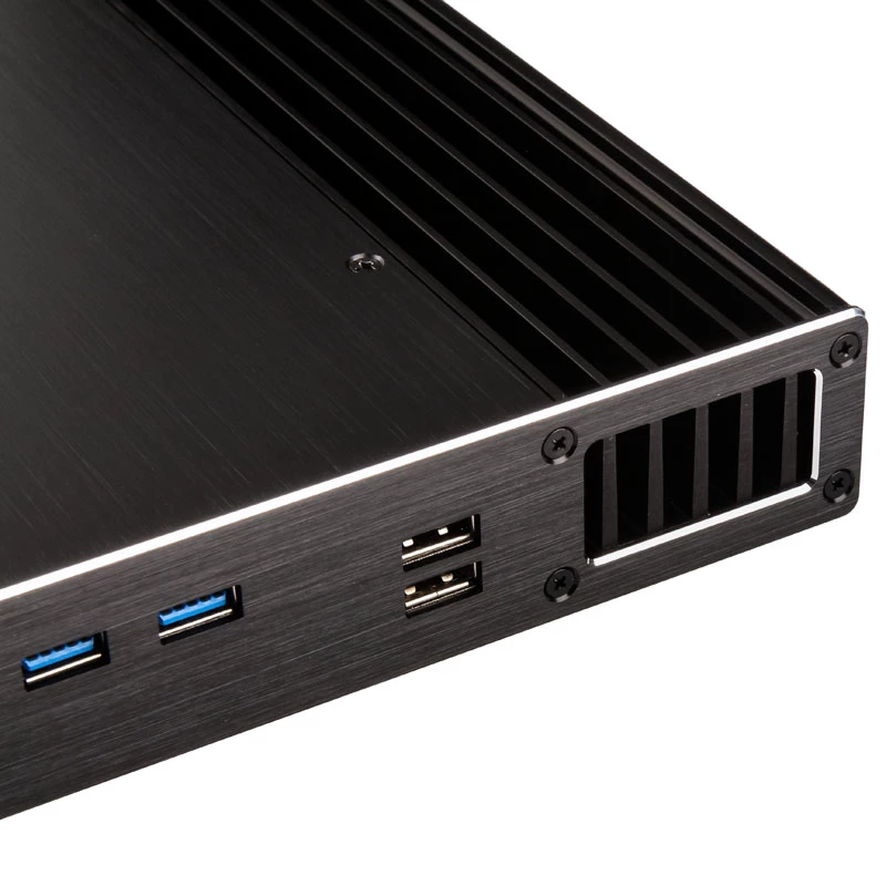PC korpusas Akasa Plato X7D mažo formato juodas