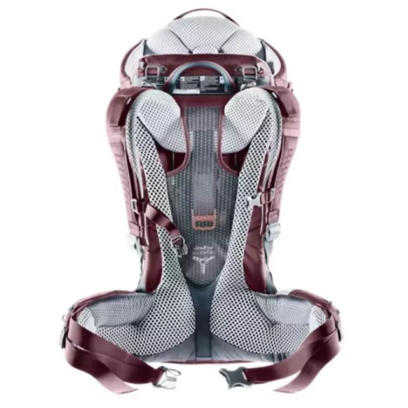 Deuter Kid Comfort kūdikio nešyklė kuprinė Poliamidas Raudona