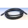 USB-C į USB-C laidas Elotouch E969524 0,6 m juodas