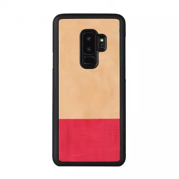 Apsauginis dėklas man and wood Galaxy S9 Plus miss match black – medinis dėklas Samsung Galaxy S9+
