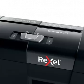 Rexel Secure X6 skersinio pjovimo popieriaus smulkintuvas P4, 4 x 40 mm, 10 L, 6 lapų