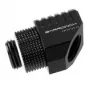 Barrow adapter 45° pasukamas G1/4 motina į G1/4 motina, modelis FBFTWT45-V2 B, juodas