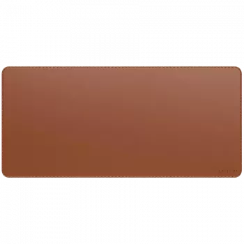 Satechi Vegan-Leather Premium Desk Mat Brown ST-LPDMN – didelis stalinis kilimėlis iš veganiškos odos