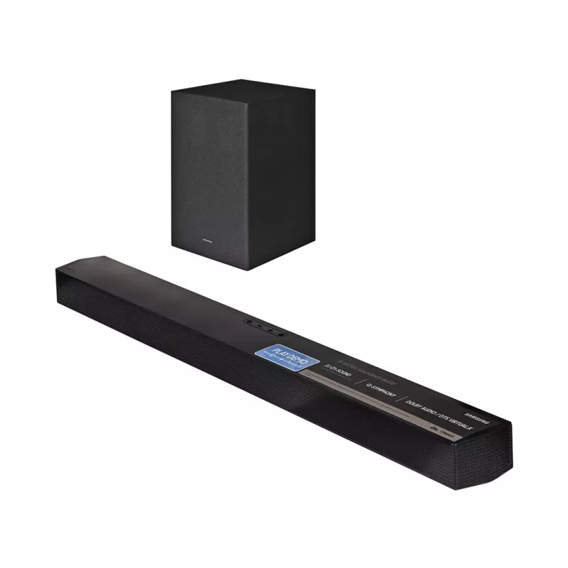 Samsung HW-B650F 3.1 kanalo, 370W, Q-Symphony, garso juosta su belaidžiu žemų dažnių garsiakalbiu, DTS Virtual:X