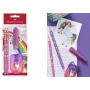 Rašymo rinkinys Faber-Castell Unicorn Pink 111518 – įvairūs pieštukai ir aksesuarai