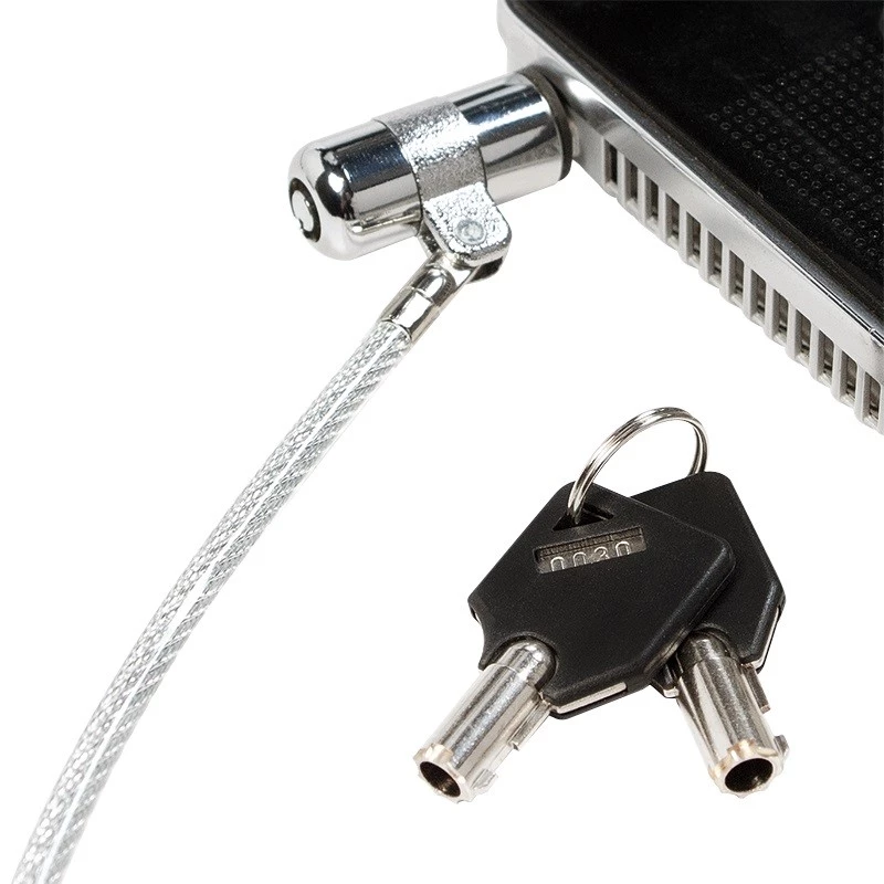 Logilink NBS009 nešiojamojo kompiuterio užraktas su 2 raktais, 15 mm