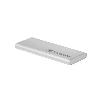 Nešiojamas SSD diskas Transcend ESD260C 500GB USB Type-C 3.2 Gen 2, sidabrinis