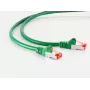 Tinklo kabelis ShiverPeaks 75720-AG CAT 6A S/FTP PIMF, vytos poros, žalia