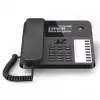 Gigaset DESK 600 analoginis telefonas su skambučio numerio atpažinimu juodas