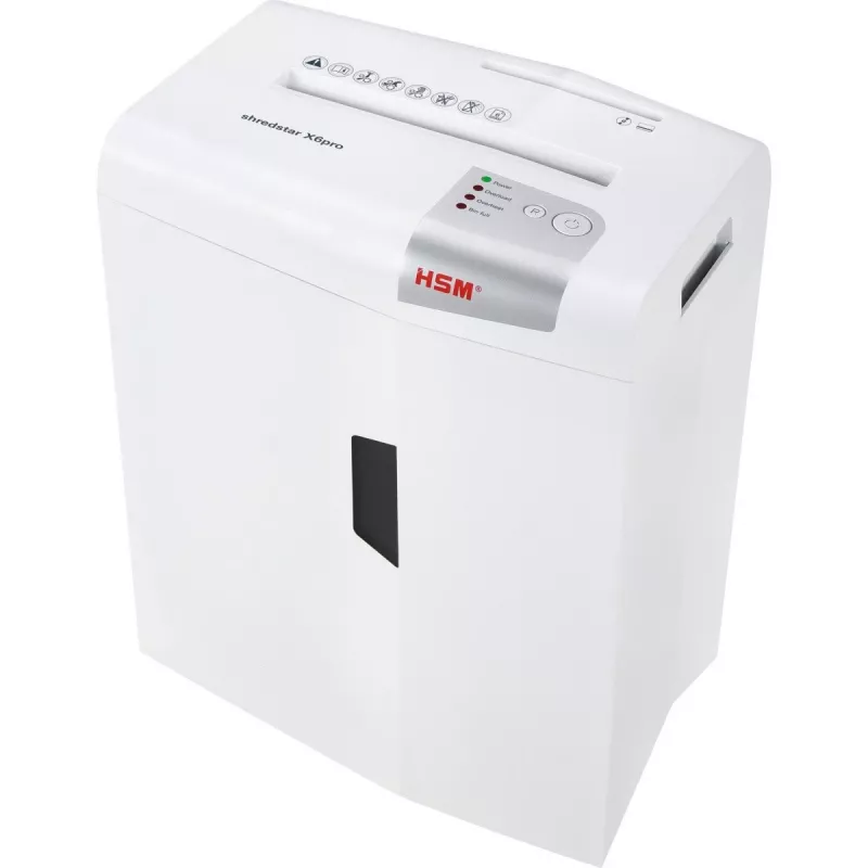 HSM shredstar X6pro dokumentų smulkintuvas, 2 x 15 mm + atskiras CD pjovimo mechanizmas