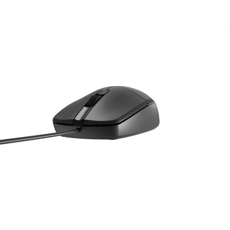 Laidinė biuro pelė NATEC Ruff Plus USB Type-A, dešinei rankai, 1200 DPI, 3 mygtukai, juoda