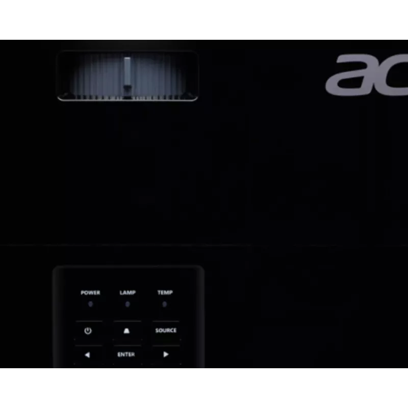 Projektorius Acer X1328WHn DLP WXGA 5000 ANSI liumenų, 16:10, lempa, RS-232