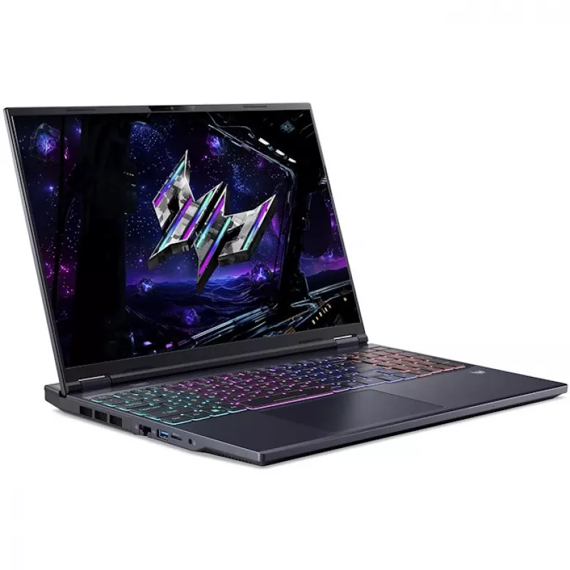 Nešiojamas kompiuteris Acer Predator PHN16-73-99GU — 16 colių WQXGA, Intel Core Ultra 9 275HX, 32 GB RAM, 1 TB SSD, NVIDIA GeForce RTX 5070, Windows 11 Home