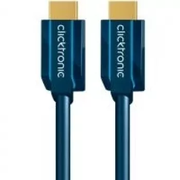 ClickTronic 2m HDMI greitasis HDMI laidas mėlynas (70303)