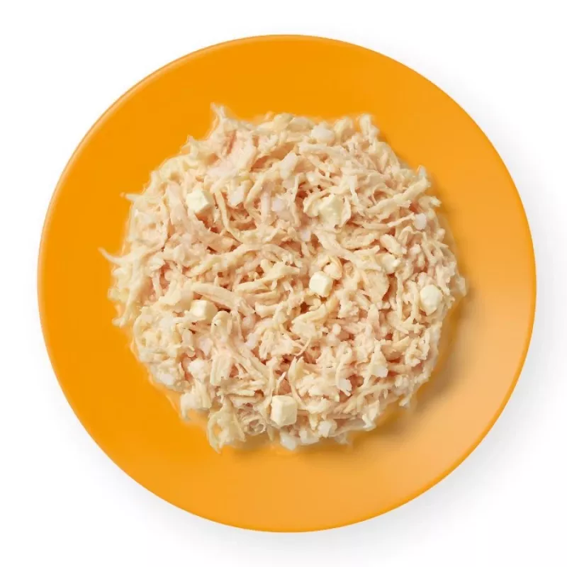 Šlapias ėdalas suaugusioms katėms Applaws Vištienos krūtinėlė su sūriu sultinyje, 156 g