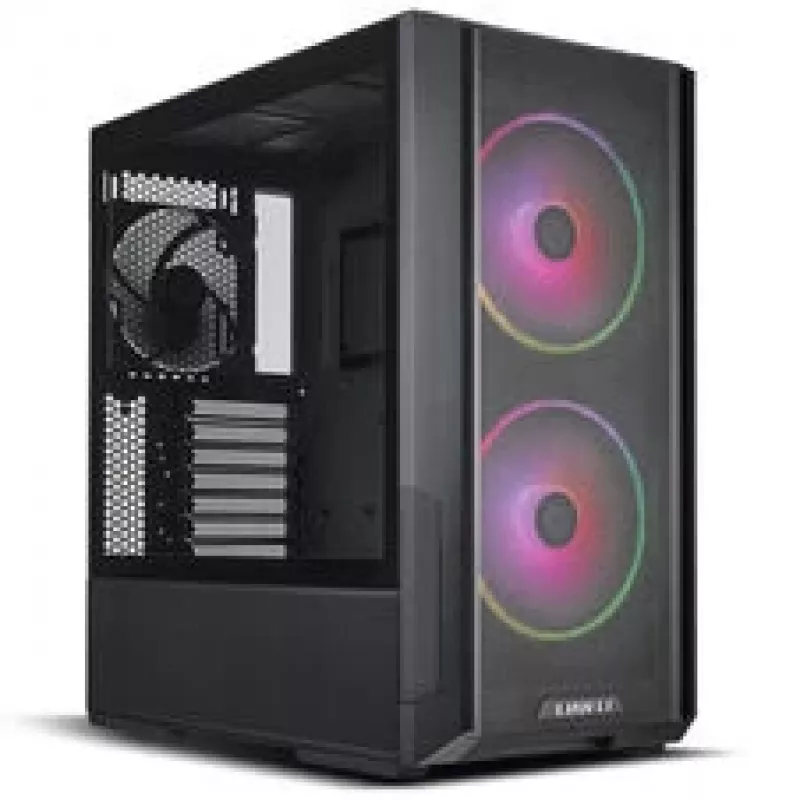 Lian Li LANCOOL 216 korpuso rinkinys + HYDROSHIFT II LCD-C 360TL AiO - juoda