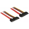 SATA kabelis DeLOCK 83802 0,1 m įvairiaspalvis