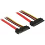 SATA kabelis DeLOCK 83802 0,1 m įvairiaspalvis