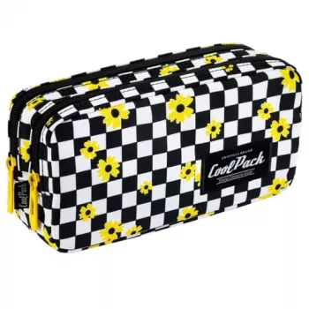 Pieštukinė CoolPack Primo CHESS FLOW F105745 kompaktiško dizaino, patvari medžiaga