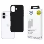 Matinis dėklas iPhone 16 6,1 colio juodas