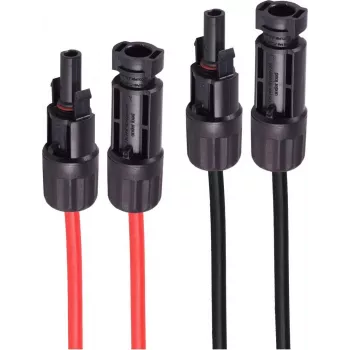 shiverpeaks ®-PV4 ilginimo laidas, 4mm², 2 vnt. rinkinys Raudona/juoda, 15m (BS02-320816)