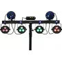 LED PAR šviestuvas EUROLITE KLS Laser Bar Next FX 51741094 — kompaktiškas sceninis prožektorius su integruotais lazeriniais efektais