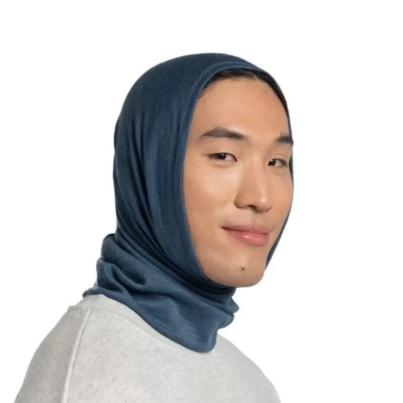 Buff Merino Midweight Multifunkcinis Sling Skarelė Mėlyna