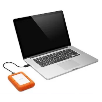 LaCie Rugged Mini išorinis kietasis diskas 4 TB 5400 RPM Micro-USB B 3.2 Gen 1 (3.1 Gen 1) Oranžinis