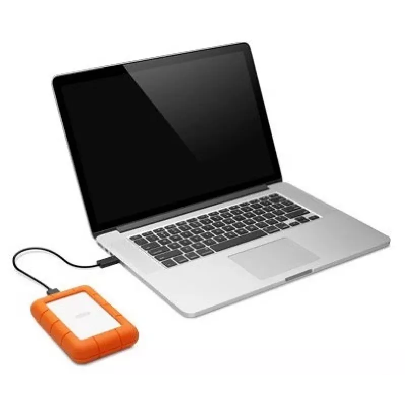 LaCie Rugged Mini išorinis kietasis diskas 4 TB 5400 RPM Micro-USB B 3.2 Gen 1 (3.1 Gen 1) Oranžinis