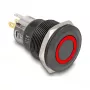 Mygtukinis jungiklis skydeliui DELOCK 22015 22 mm, 12 V, 5 litavimo gnybtai