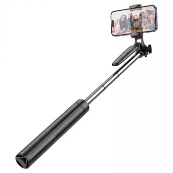 Asmenukių lazda HOCO K19 (Selfie Stick) / trikojis, 157 cm, BT