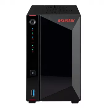 Asustor AS5402T NAS / saugojimo serveris Intel® Celeron® N5105 4 GB DDR4 0 TB ADM Juodas
