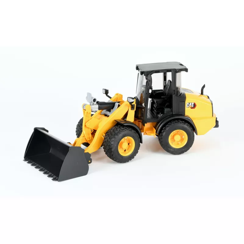 BRUDER BR-02485 kompaktiškas šarnyrinis krautuvas, mastelis 1:16, liejimo modelis