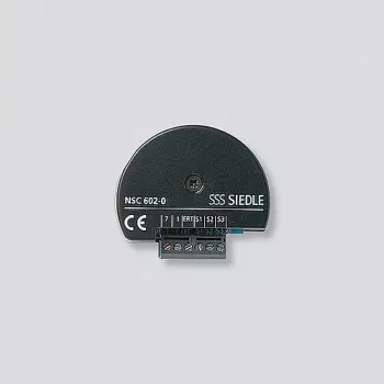 Siedle NSC 602-0 durų skydelis juodas