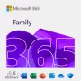Microsoft 365 Family prenumerata 1 metams – iki 6 vartotojų