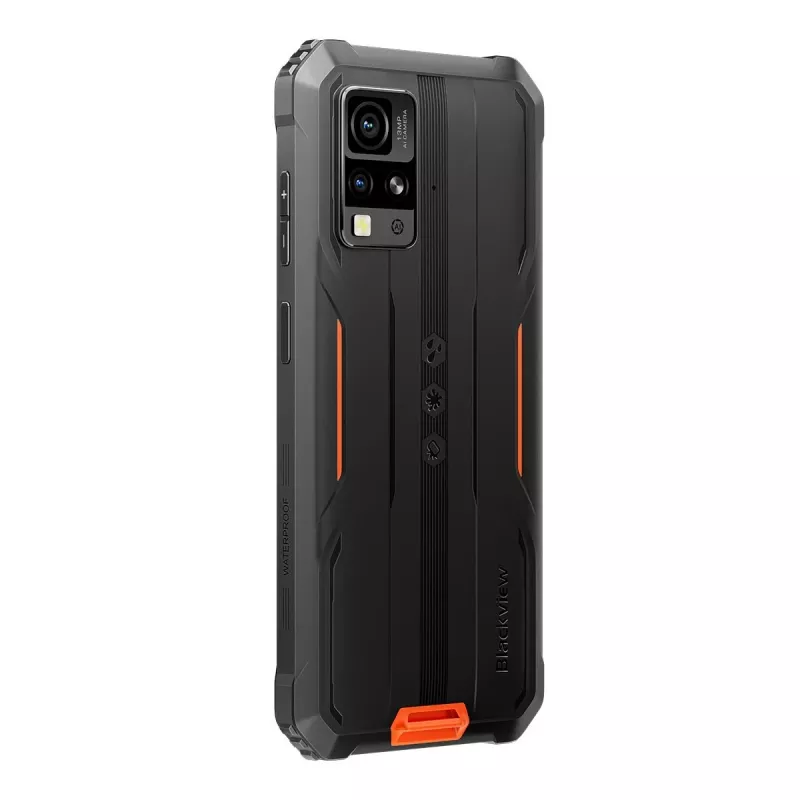 Blackview BV4800Pro 4GB/128GB Oranžinis – tvirtas išmanusis telefonas