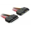 SATA ilginimo kabelis DeLOCK 84362 0,2 m raudonas
