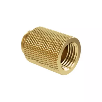 Prailginimas G1/4 colio tiesus MF 20 mm – auksinis (Barrow TNYZ-G20 GO)