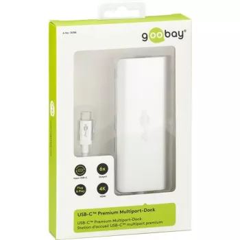Wentronic goobay USB-C Docking Station (76788) – daugių prievadų stotelė